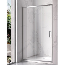 DRZWI PRYSZNICOWE KZ14C CHROM 115-120 CM 6 MM KZ14C-120