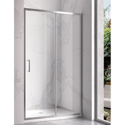 DRZWI PRYSZNICOWE KZ14C CHROM 115-120 CM 6 MM KZ14C-120