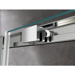 DRZWI PRYSZNICOWE KZ14C CHROM 115-120 CM 6 MM KZ14C-120