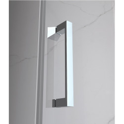DRZWI PRYSZNICOWE KZ14C CHROM 115-120 CM 6 MM KZ14C-120