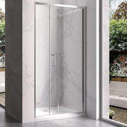 DRZWI PRYSZNICOWE KZ11E CHROM 120 CM 6 MM KZ11E-120
