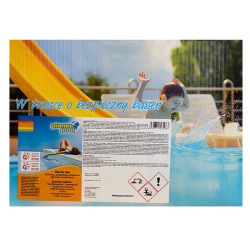 CHEMIA ZESTAW DO BASENU CHLOR SZOK PH PLUS MINUS TESTER SET STARTER-SET