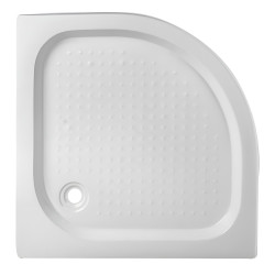 BRODZIK PRYSZNICOWY PÓŁOKRĄGŁY WYSOKI SXL01B BIAŁY 90x90 CM SXL01B-WH-90