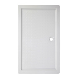 BRODZIK PRYSZNICOWY PROSTOKĄTNY WYSOKI SXL04C BIAŁY 120x90 CM SXL04C-WH-120X90