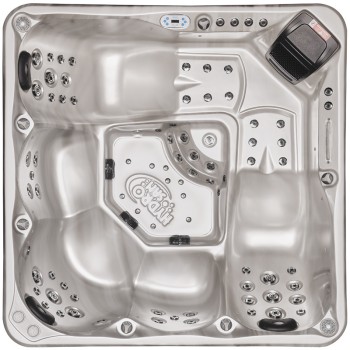 JACUZZI OGRODOWE WANNA SPA741 200x200 CAPPUCINO OBUDOWA KAWA