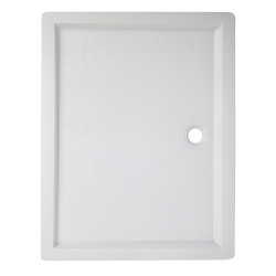 BRODZIK PRYSZNICOWY PROSTOKĄTNY WYSOKI SXL04B BIAŁY 110x90 CM SXL04B-WH-110X90