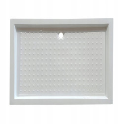 BRODZIK PRYSZNICOWY PROSTOKĄTNY WYSOKI SXL04A BIAŁY 100x90 CM SXL04A-WH-100X90
