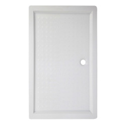 BRODZIK PRYSZNICOWY PROSTOKĄTNY WYSOKI SXL03D BIAŁY 110x80 CM SXL03D-WH-110X80