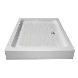 BRODZIK PRYSZNICOWY PROSTOKĄTNY WYSOKI SXL03C BIAŁY 100x80 CM SXL03C-WH-100X80