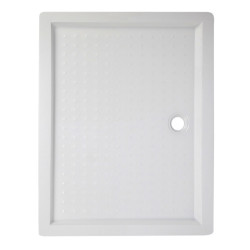 BRODZIK PRYSZNICOWY PROSTOKĄTNY WYSOKI SXL03B BIAŁY 90x80 CM SXL03B-WH-90X80