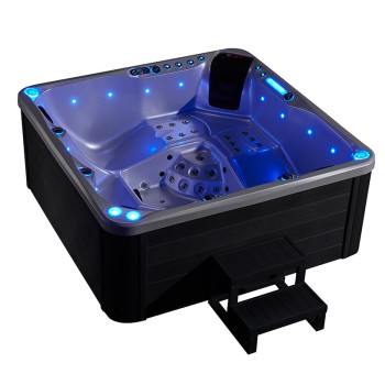 JACUZZI OGRODOWE WANNA SPA741 200x200 CAPPUCINO OBUDOWA KAWA
