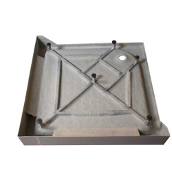 BRODZIK PRYSZNICOWY KWADRATOWY WYSOKI SXL02B BIAŁY 90x90 CM SXL02B-WH-90