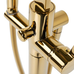 BATERIA ŁAZIENKOWA WOLNOSTOJĄCA F2036C ZŁOTA F2036C-GL