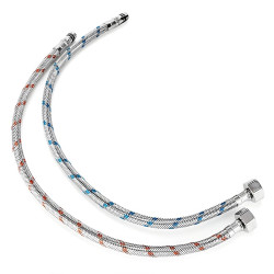 BATERIA WANNOWA WOLNOSTOJĄCA PODŁOGOWA ŁAZIENKOWA STOJĄCA CZARNA F2036B-BL