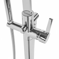 BATERIA WANNOWA WOLNOSTOJĄCA PODŁOGOWA ŁAZIENKOWA STOJĄCA CHROM F2036A