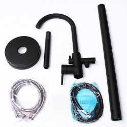 BATERIA ŁAZIENKOWA WOLNOSTOJĄCA F2012B CZARNA F2012B-BL
