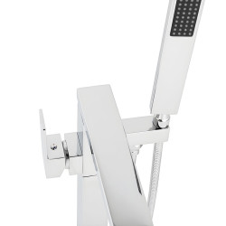 BATERIA WANNOWA WOLNOSTOJĄCA ŁAZIENKOWA PODŁOGOWA STOJĄCA CHROM F1532A
