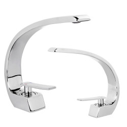 BATERIA ŁAZIENKOWA UMYWALKOWA FSM014A CHROM F014A
