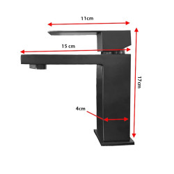 BATERIA ŁAZIENKOWA UMYWALKOWA F211C ZŁOTA F211C-GL