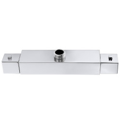 BATERIA PRYSZNICOWA Z TERMOSTATEM ŚCIENNA ŁAZIENKOWA T207A CHROM T207A