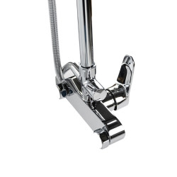 BATERIA ŁAZIENKOWA PRYSZNICOWA T206A CHROM T206A