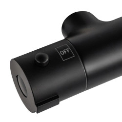 BATERIA PRYSZNICOWA Z TERMOSTATEM ŁAZIENKOWA ŚCIENNA T204B CZARNA T204B-BL