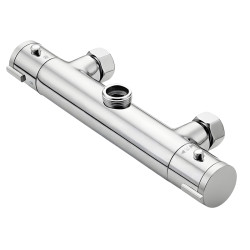 BATERIA PRYSZNICOWA Z TERMOSTATEM ŁAZIENKOWA ŚCIENNA T203A CHROM T203A