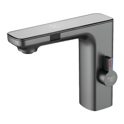 BATERIA ŁAZIENKOWA BEZDOTYKOWA F14-GR SZARA LCD F14-GR