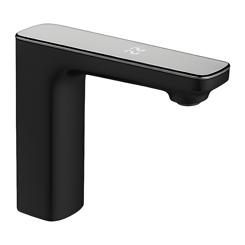 BATERIA ŁAZIENKOWA BEZDOTYKOWA F14-BL CZARNA LCD F14-BL