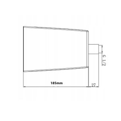 BATERIA UMYWALKOWA ŁAZIENKOWA PODTYNKOWA F01 CHROM F01