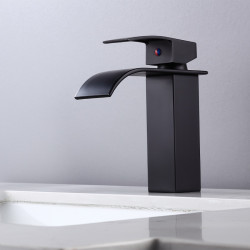 BATERIA UMYWALKOWA ŁAZIENKOWA F517B CZARNA F517B-BL