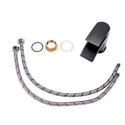 BATERIA UMYWALKOWA ŁAZIENKOWA F306B CZARNY F306B-BL