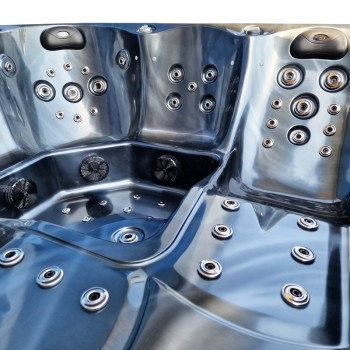 JACUZZI OGRODOWE WANNA SPA741 200x200 czarna fala