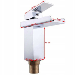 BATERIA UMYWALKOWA ŁAZIENKOWA F012 CHROM F012