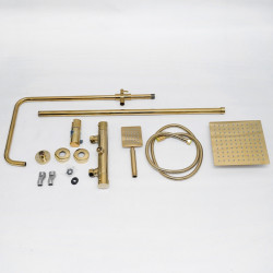 BATERIA PRYSZNICOWA ŁAZIENKOWA T151C ZŁOTA T151C-GL