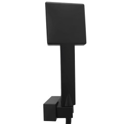 BATERIA WANNOWA ŚCIENNA PRYSZNICOWA ZESTAW Z TERMOSTATEM T202B-BL CZARNA T202B-BL