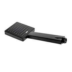 BATERIA PRYSZNICOWA Z TERMOSTATEM I DESZCZOWNICĄ F170B CZARNA F170B-BL
