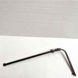 BATERIA PRYSZNICOWA Z TERMOSTATEM I DESZCZOWNICĄ F170B CZARNA F170B-BL