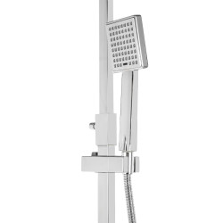 BATERIA PRYSZNICOWA ŁAZIENKOWA Z DESZCZOWNICĄ F170A CHROM F170A