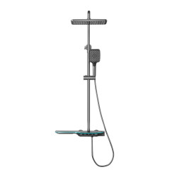 BATERIA PRYSZNICOWA NATYNKOWA T708-GR SZARA LCD T708-GR