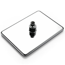 BATERIA PRYSZNICOWA NATYNKOWA F700W BIAŁA LCD F700-WH