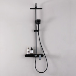 BATERIA PRYSZNICOWA NATYNKOWA F700B CZARA LCD F700-BL