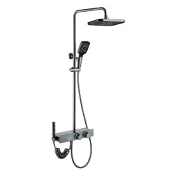 BATERIA PRYSZNICOWA NATYNKOWA F10-GR SZARA LCD F10-GR