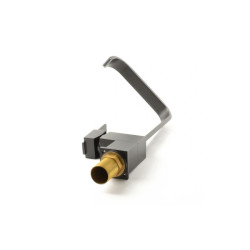 BATERIA KUCHENNA WYSOKA WYLEWKA CZARNA NOWOCZESNA F718B-BL