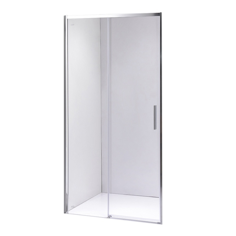 DRZWI PRYSZNICOWE SUPER SLIM NOVA CHROM 100 CM 6 MM NOVA-CH-100