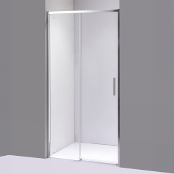 DRZWI PRYSZNICOWE SUPER SLIM NOVA CHROM 100 CM 6 MM NOVA-CH-100
