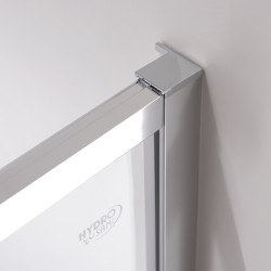 DRZWI PRYSZNICOWE SUPER SLIM NOVA CHROM 100 CM 6 MM NOVA-CH-100
