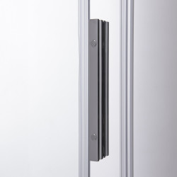 DRZWI PRYSZNICOWE SUPER SLIM NOVA CHROM 100 CM 6 MM NOVA-CH-100