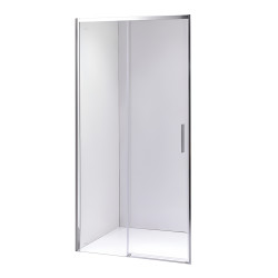 DRZWI PRYSZNICOWE SUPER SLIM NOVA CHROM 110 CM 6 MM NOVA-CH-110
