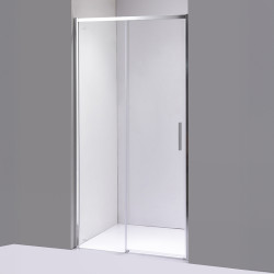 DRZWI PRYSZNICOWE SUPER SLIM NOVA CHROM 120 CM 6 MM NOVA-CH-120